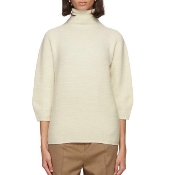 MaxMara Sweaters - MaxMara Etrusco Wool Cashmere Turtleneck Maglia Pullover Sweater